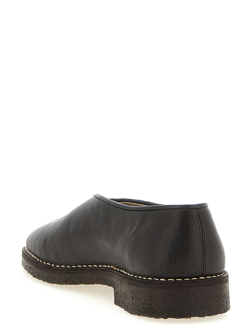 Lemaire Lemaire Piped Crepe Slippers