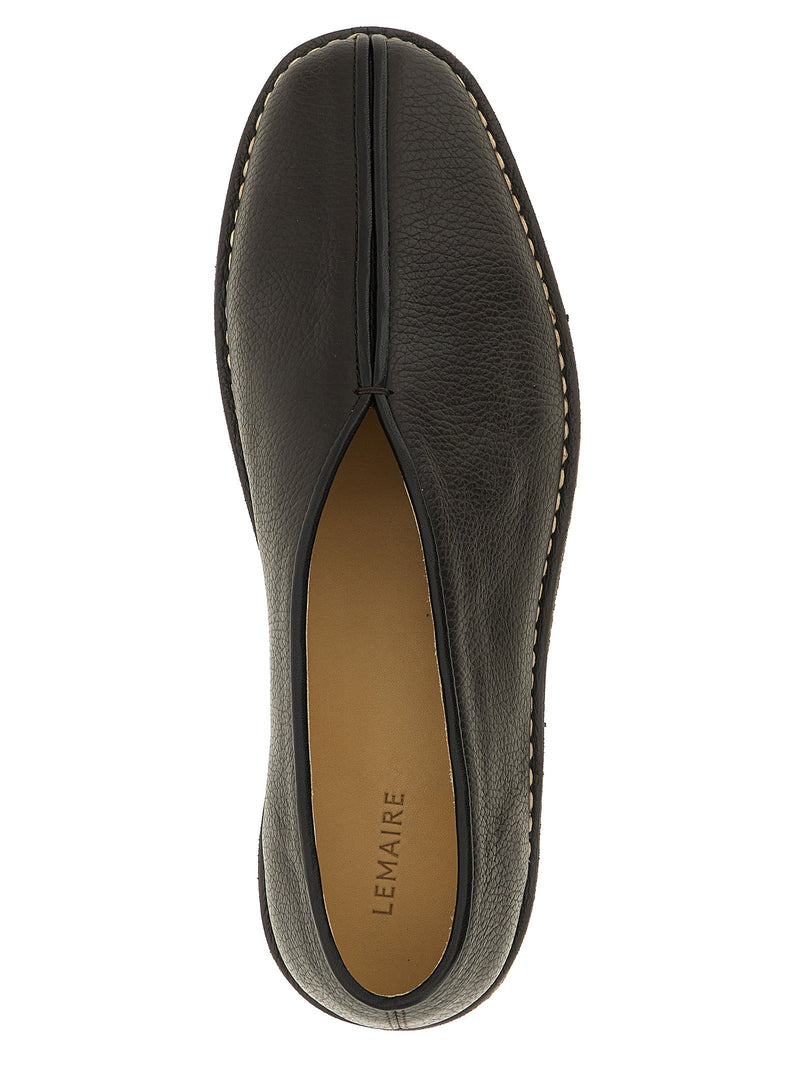Lemaire Lemaire Piped Crepe Slippers