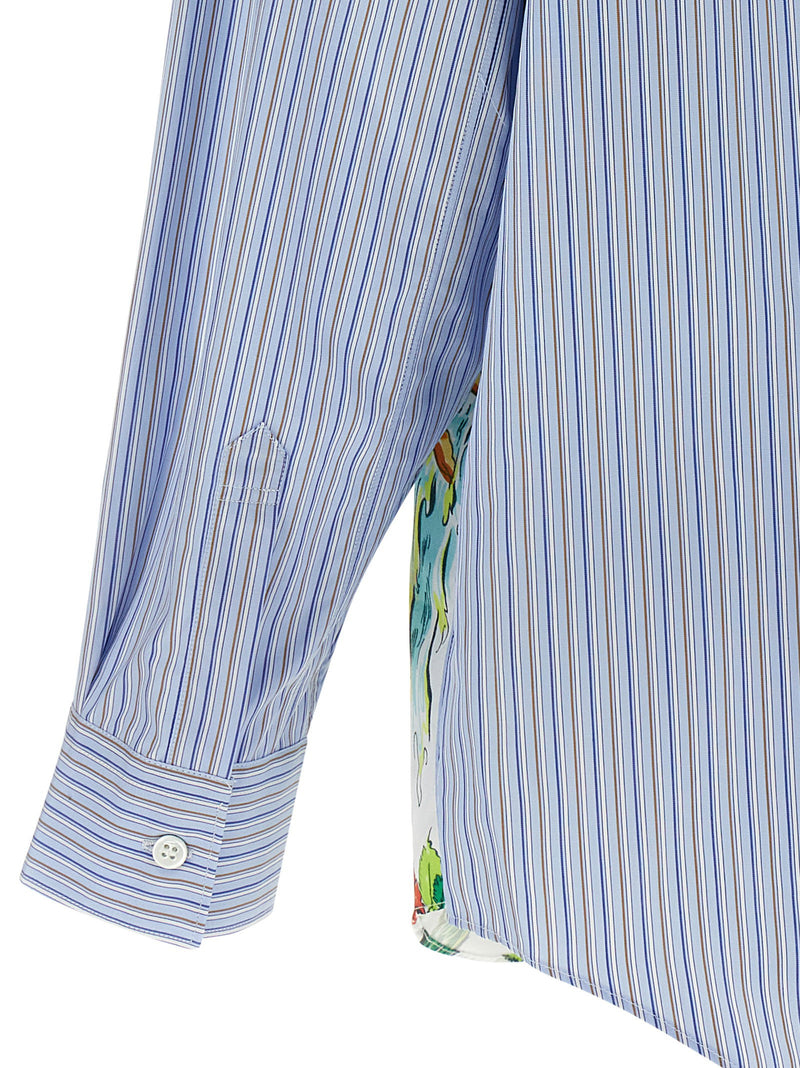 Comme Des Garcons Shirt Comme Des Garcons Shirt Patterned Inserts Shirt