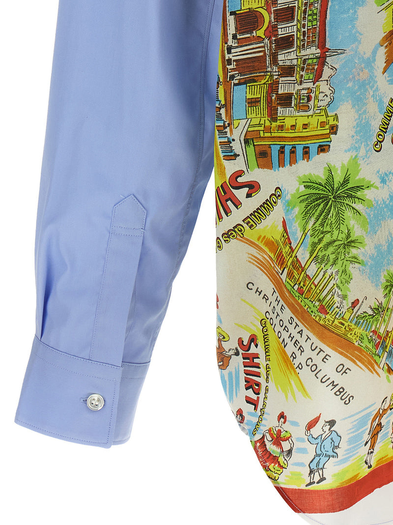 Comme Des Garcons Shirt Printed Shirt | URBALENTI™ NYC
