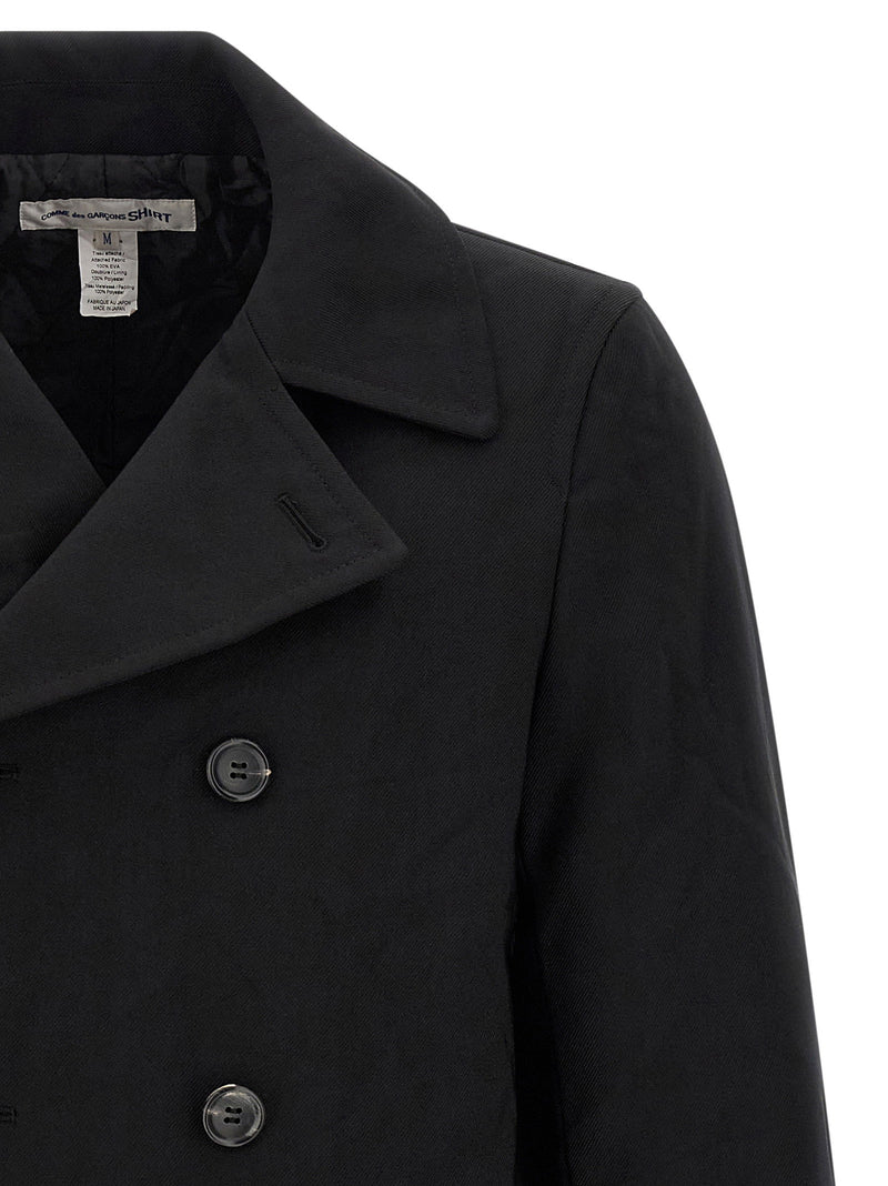 Comme Des Garcons Shirt Comme Des Garcons Shirt Double-breasted Caban