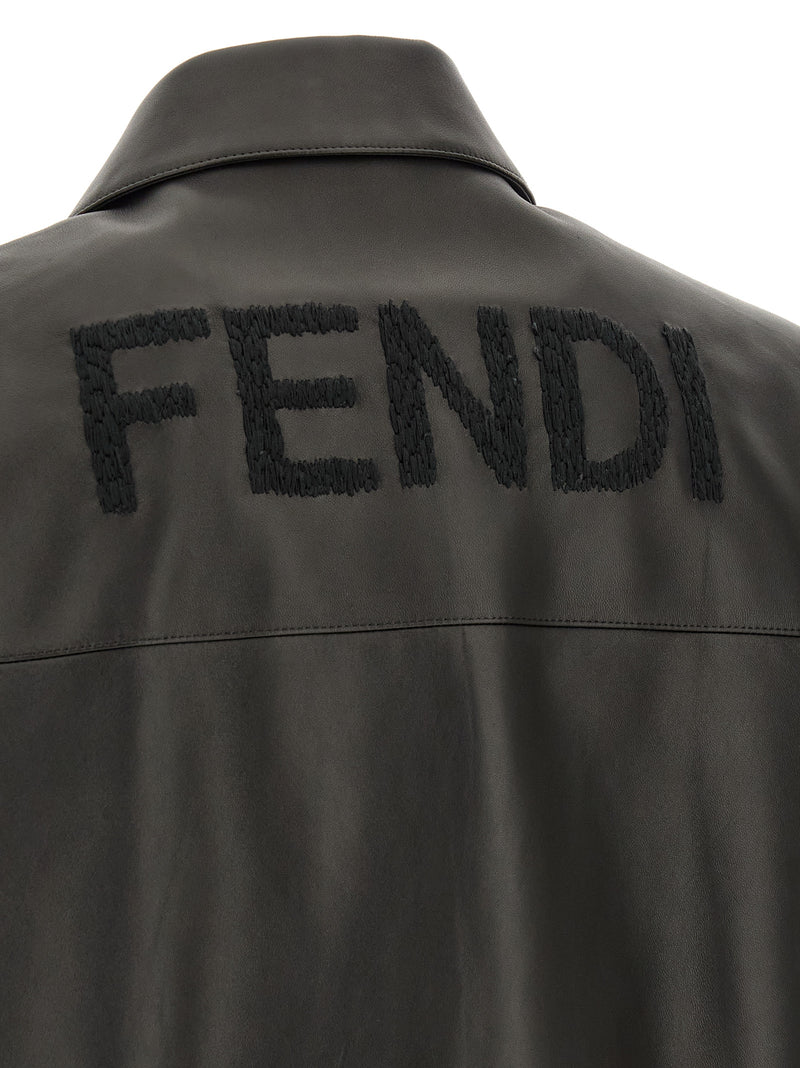 Fendi Fendi Leather Blouson