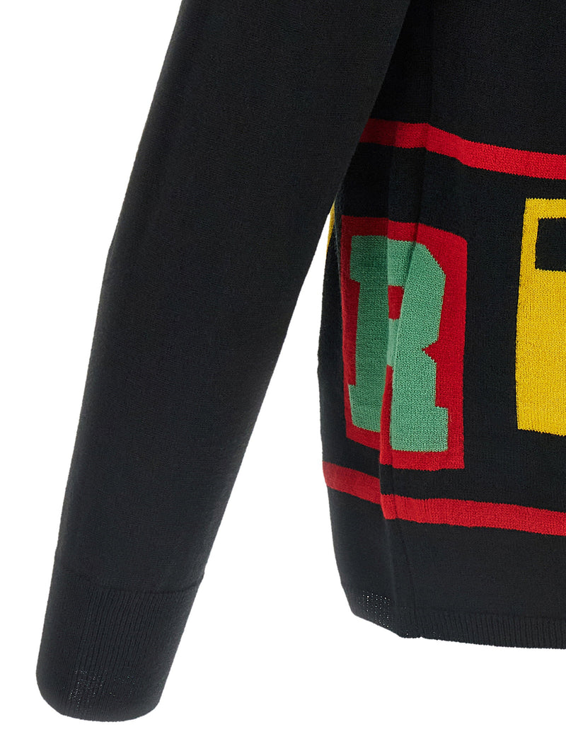 Comme Des Garcons Shirt Comme Des Garcons Shirt Intarsia Sweater