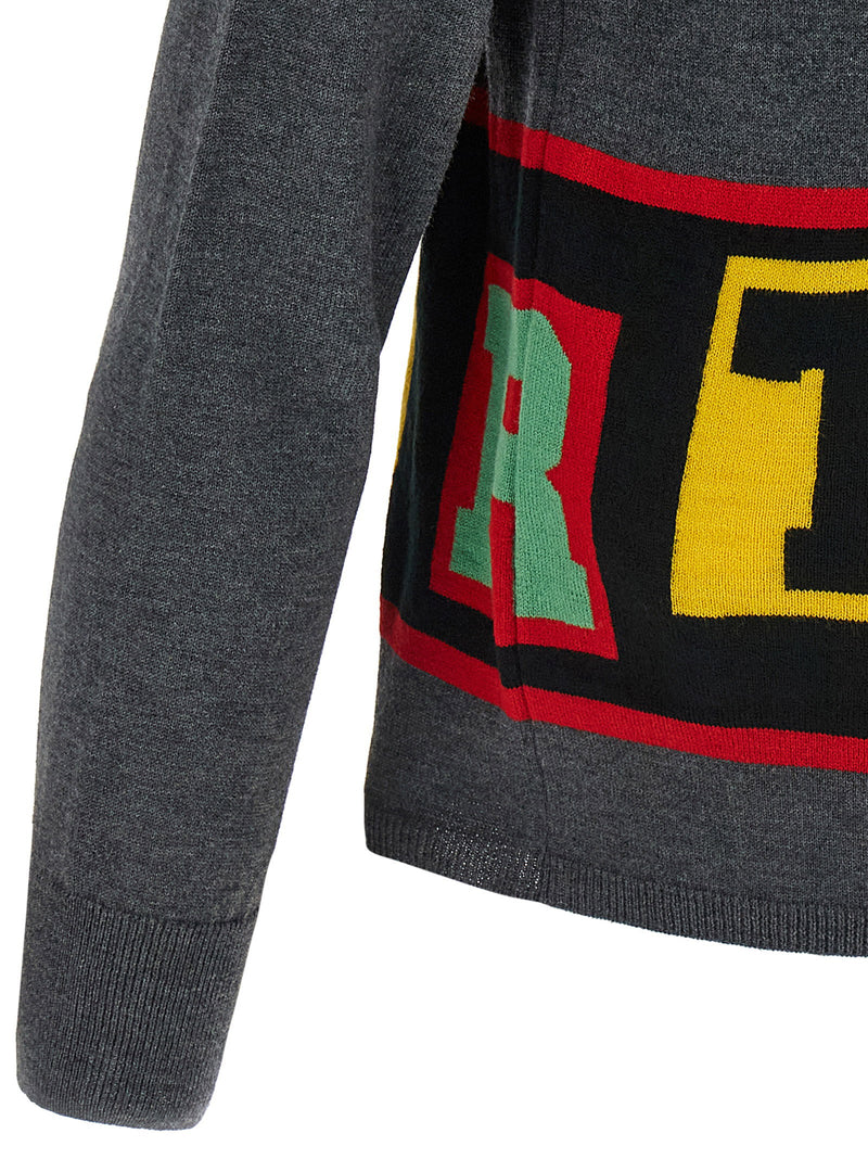 Comme Des Garcons Shirt Comme Des Garcons Shirt Intarsia Sweater