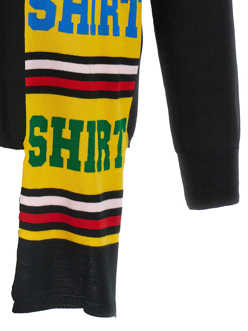 Comme Des Garcons Shirt Comme Des Garcons Shirt Intarsia Sweater