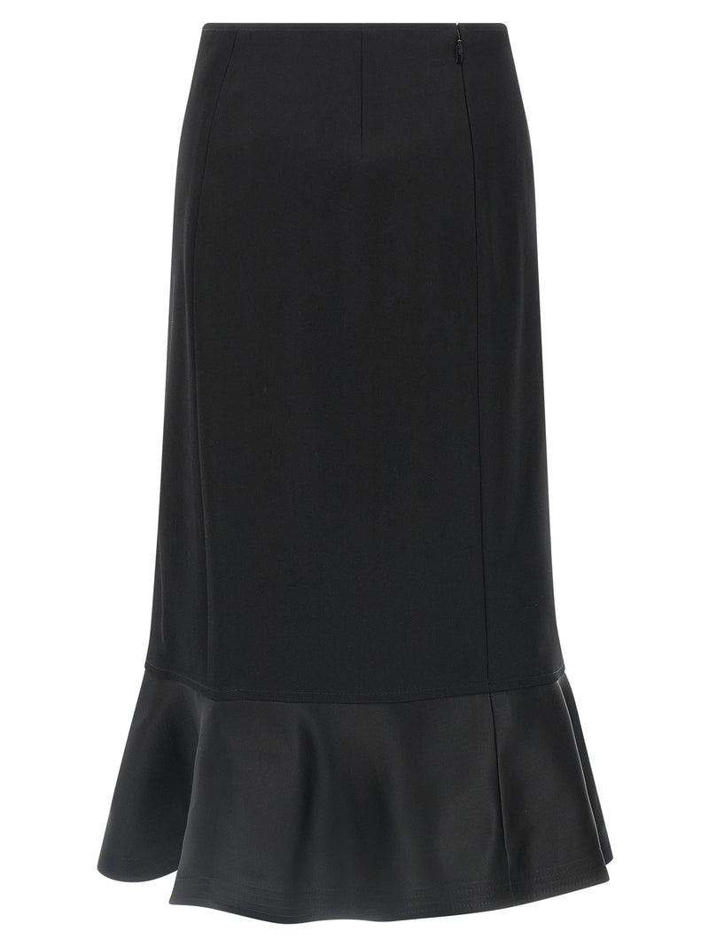 Fendi Fendi Grain De Poudre Skirt