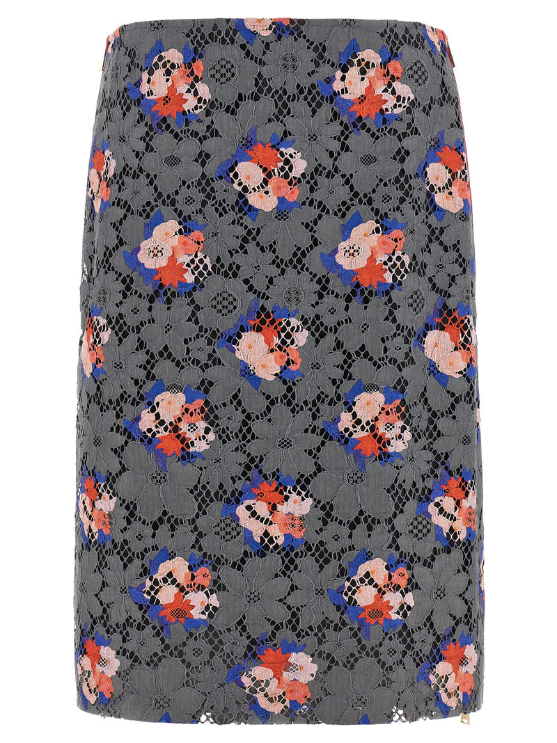 Fendi Fendi Bouquet Lace Skirt