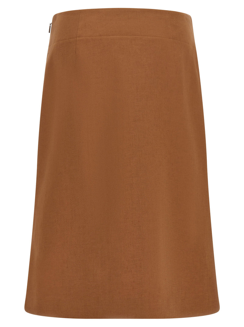 Fendi Fendi New Linen Skirt