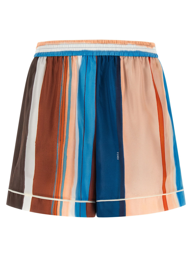 Fendi Fendi Venetian Stripes Shorts
