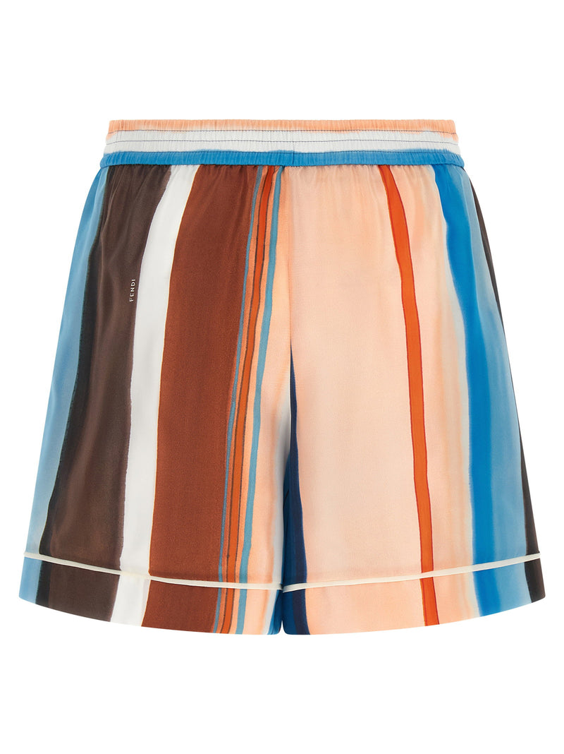 Fendi Fendi Venetian Stripes Shorts