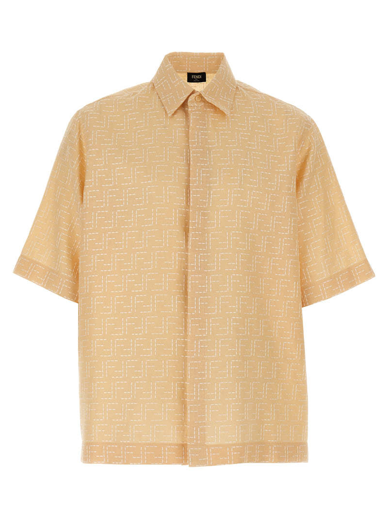 Fendi Fendi Ff Jacquard Shirt
