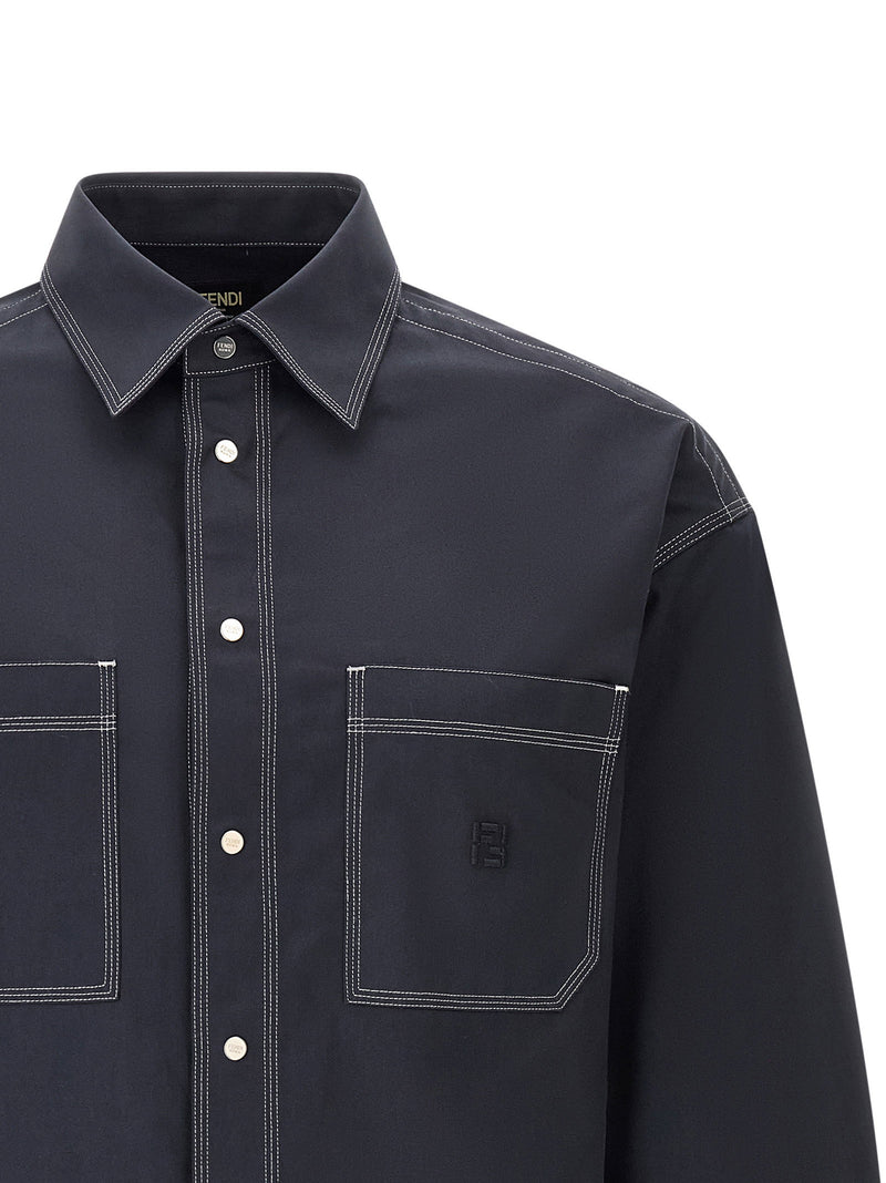Fendi Fendi Ff Selleria Logo Shirt