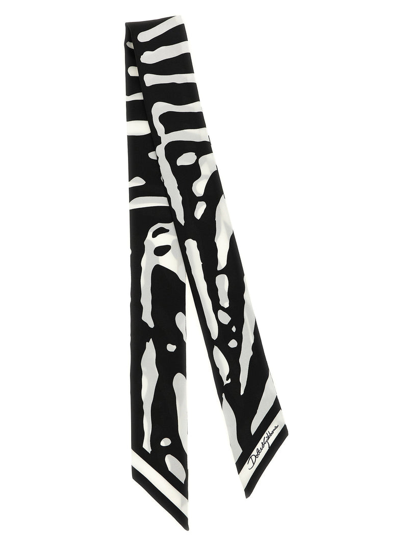 Dolce & Gabbana Dolce & Gabbana Zebra Print Scarf