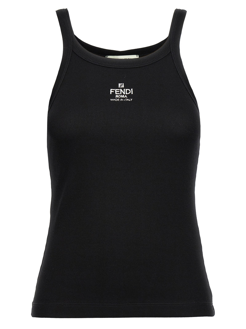 Fendi Fendi Logo Tank Top