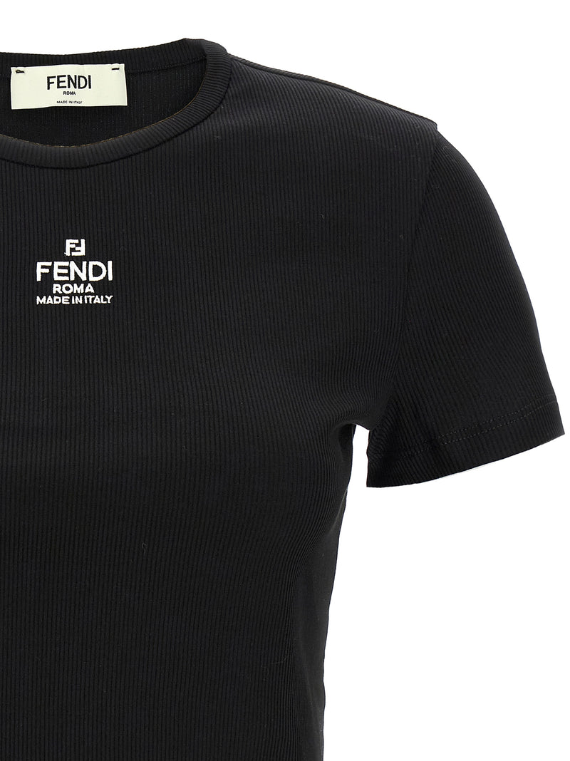 Fendi Fendi Cropped T-shirt