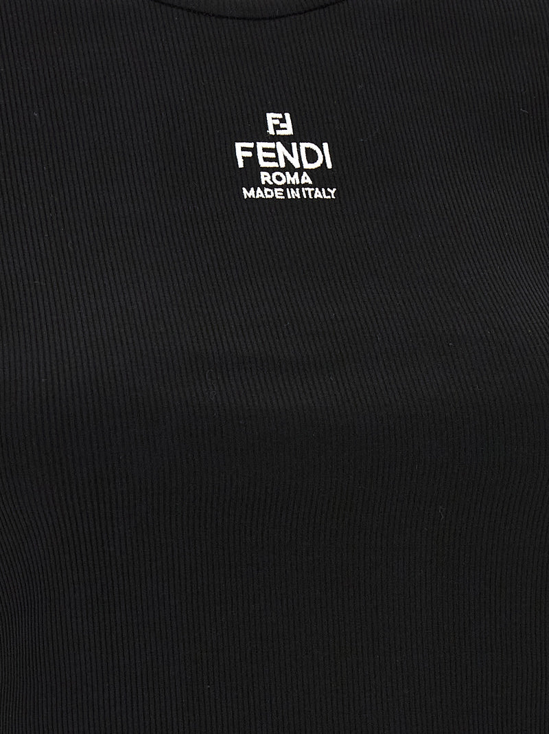 Fendi Fendi Cropped T-shirt