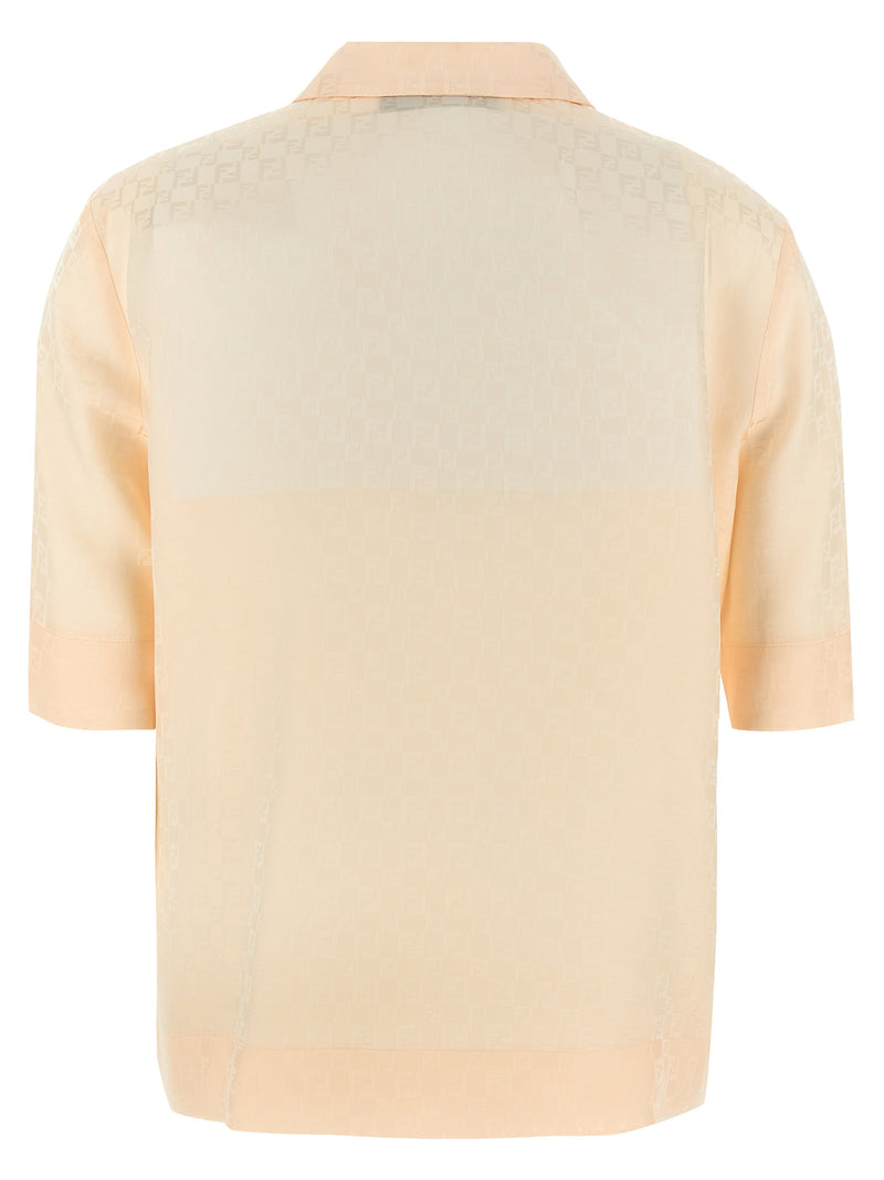 Fendi Ff Silk Shirt | Urbalenti™ NYC