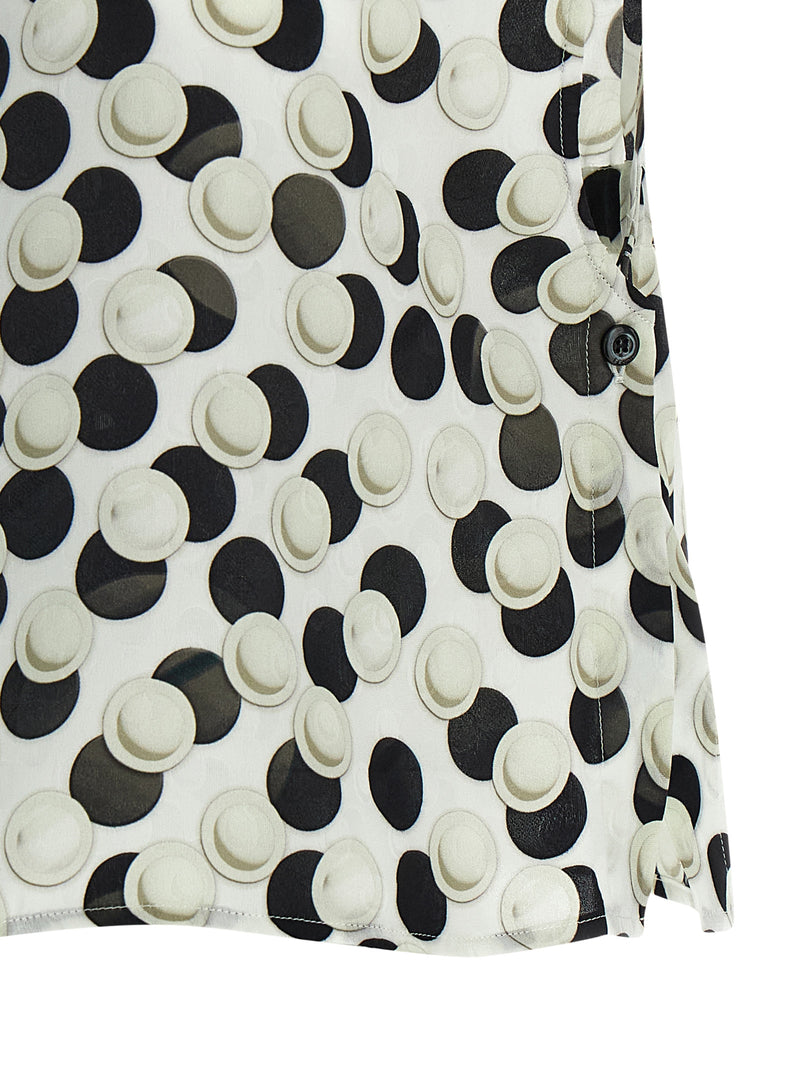 Fendi Fendi Polka Dot Crop Top