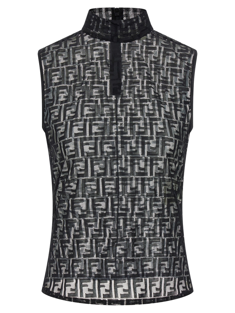 Fendi Ff Lace Top Variant 2 | Urbalenti™ NYC