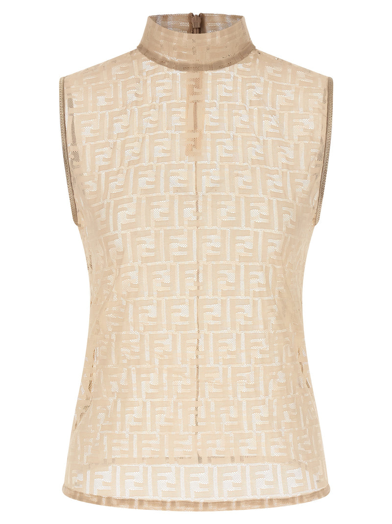 Fendi Ff Lace Top | Urbalenti™ NYC