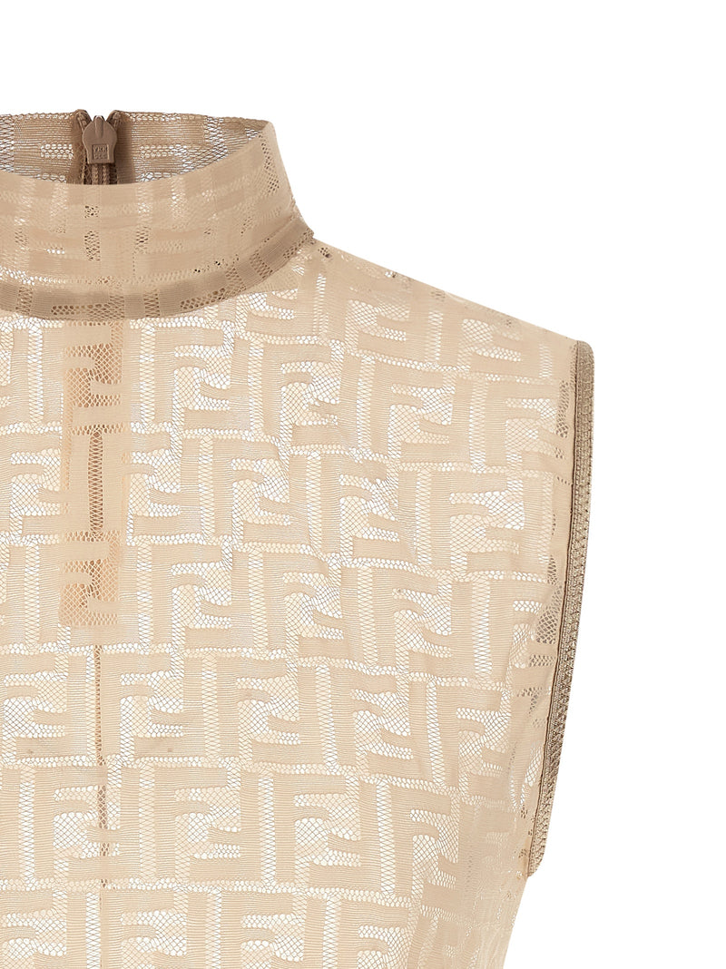 Fendi Ff Lace Top | Urbalenti™ NYC