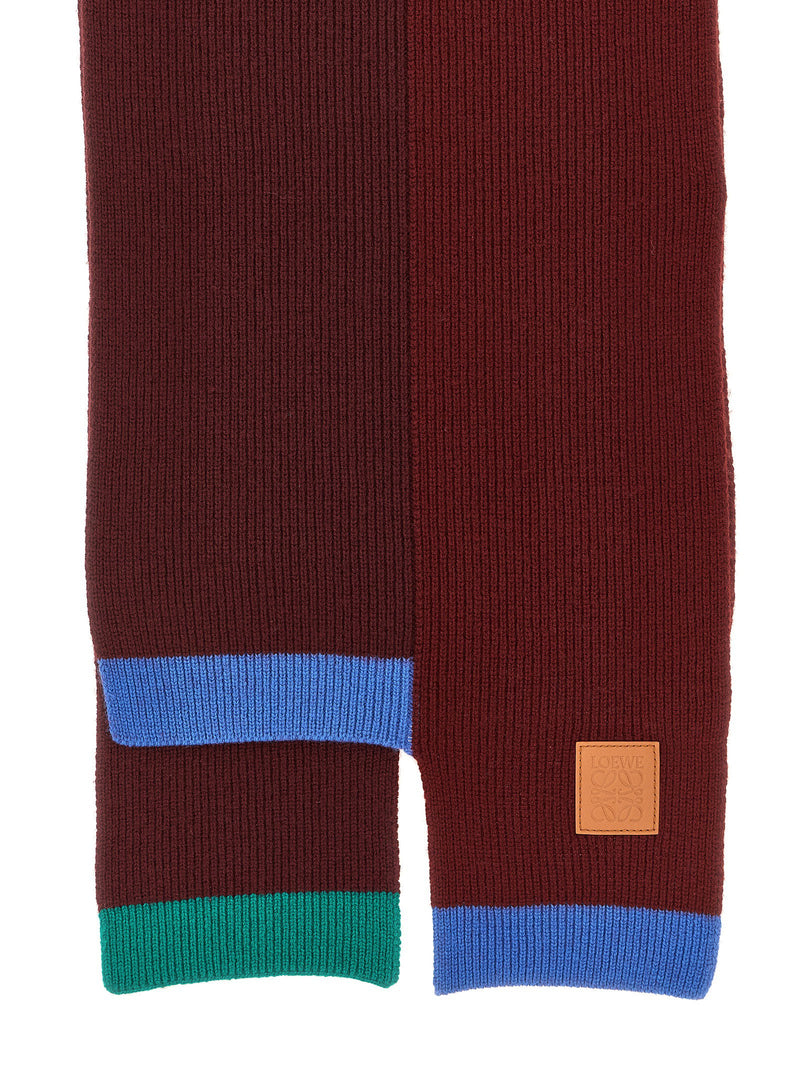 Loewe Loewe Wool Asymmetrical Scarf