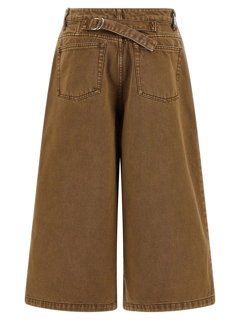Ami Paris Ami Paris Denim Bermuda Shorts