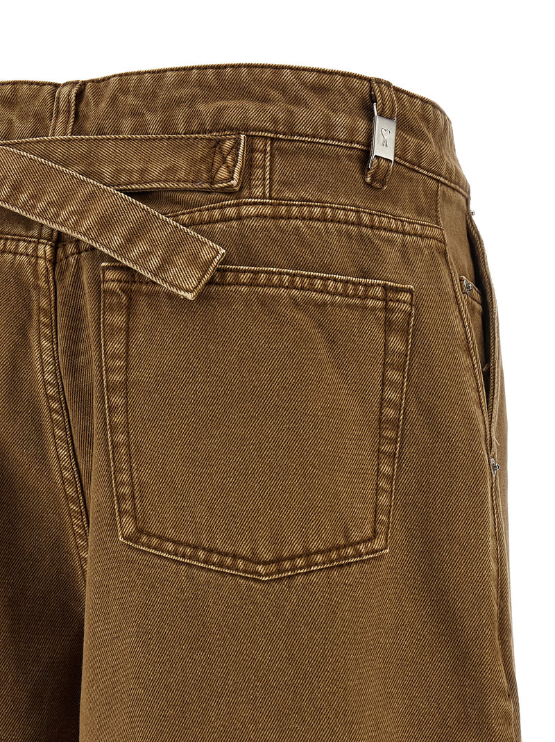 Ami Paris Ami Paris Denim Bermuda Shorts