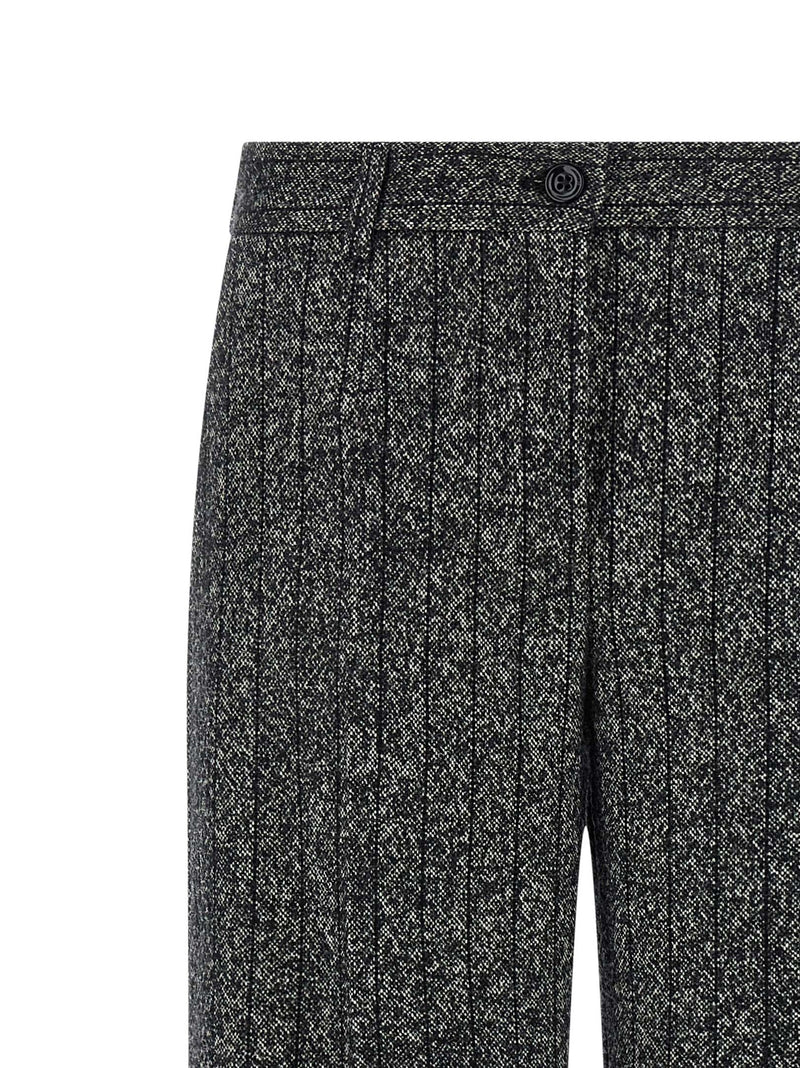 Dolce & Gabbana Dolce & Gabbana Striped Wool Pants