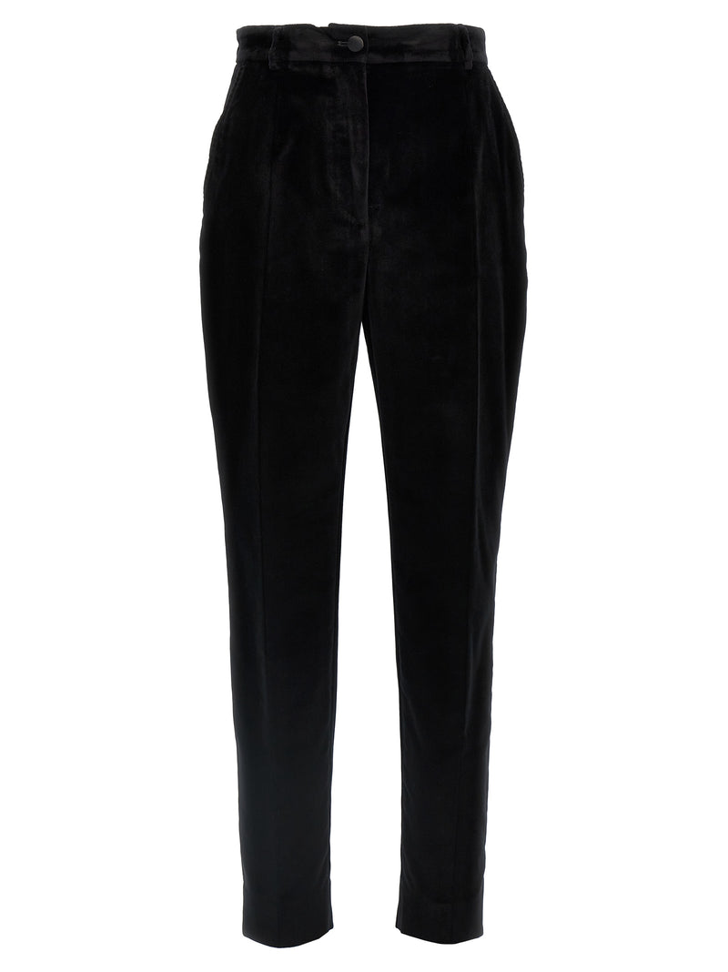 Dolce & Gabbana Dolce & Gabbana Velvet Tuxedo Pants