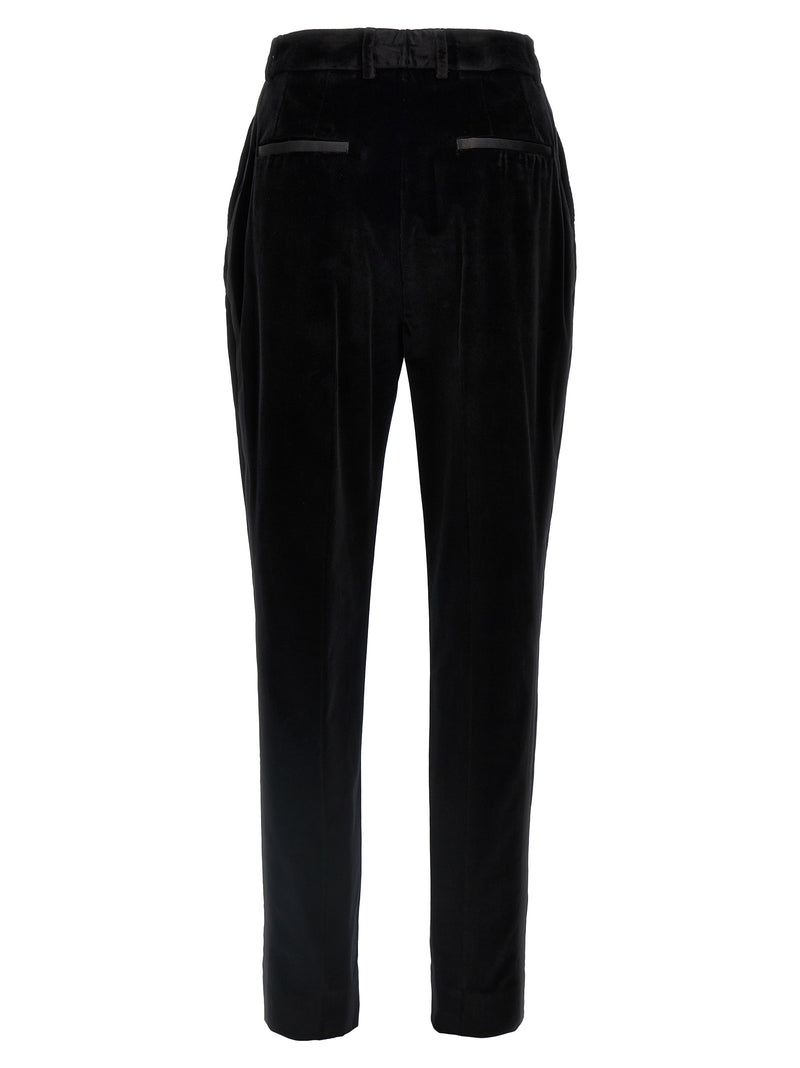 Dolce & Gabbana Dolce & Gabbana Velvet Tuxedo Pants