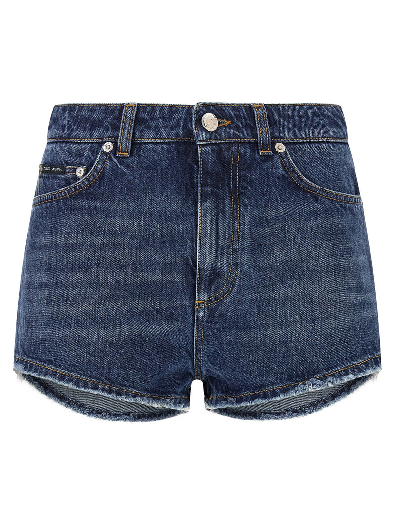Dolce & Gabbana Logo Plate Shorts | Urbalenti™ NYC