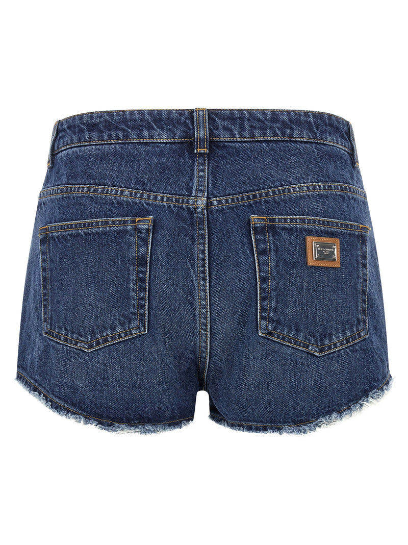 Dolce & Gabbana Logo Plate Shorts | Urbalenti™ NYC