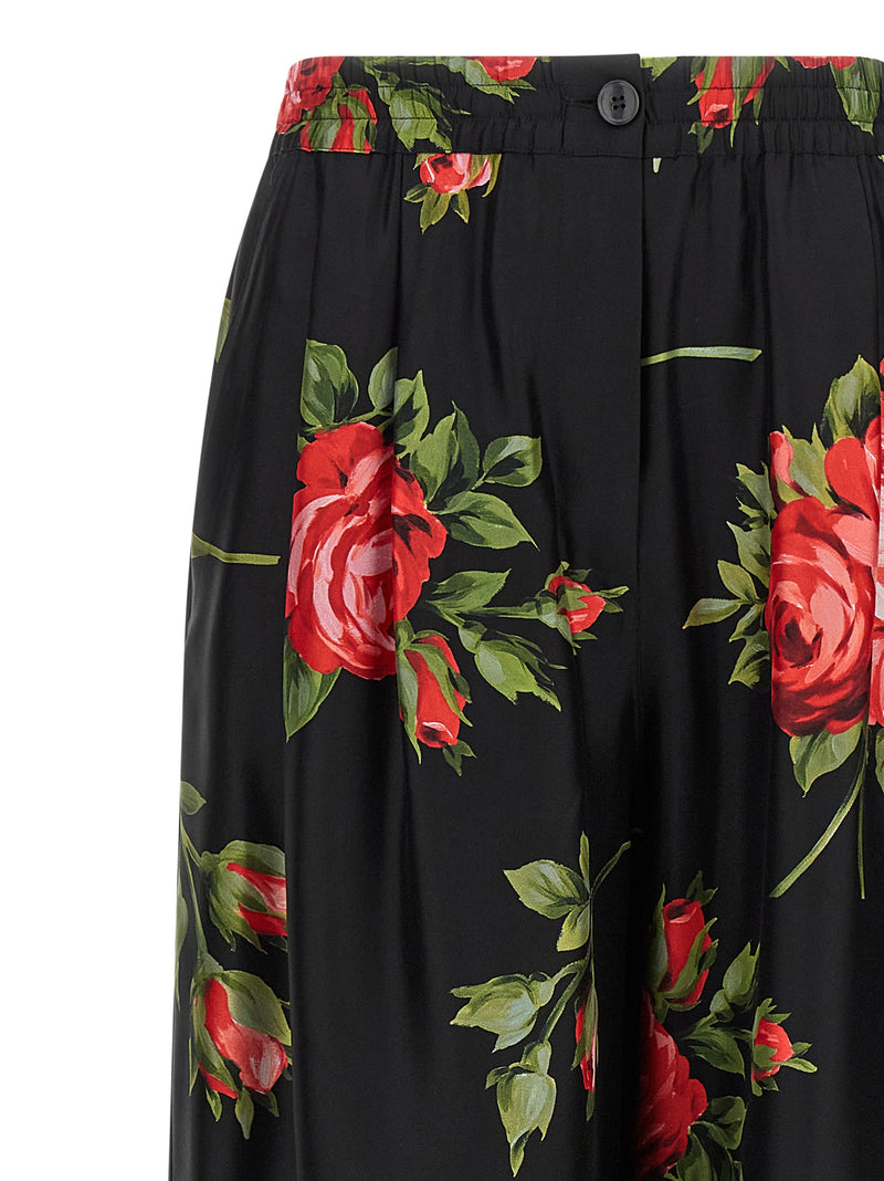 Dolce & Gabbana Bouquet Rose Pants | Urbalenti™ NYC
