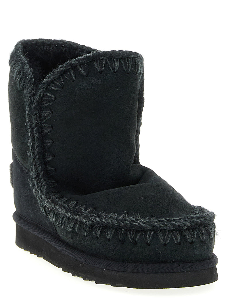 Mou Mou Eskimo 18 Glitter Logo Ankle Boots