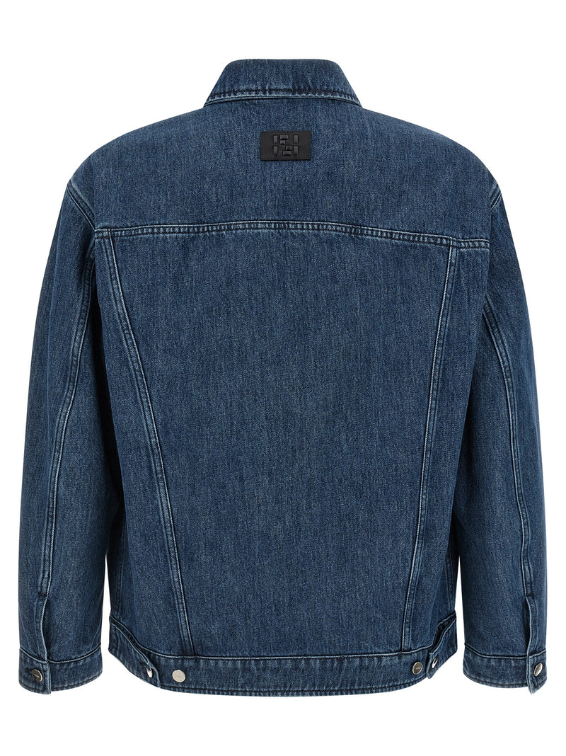 Fendi Fendi Ff Selleria Denim Jacket