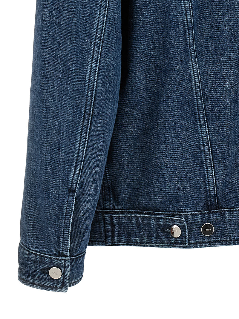 Fendi Fendi Ff Selleria Denim Jacket