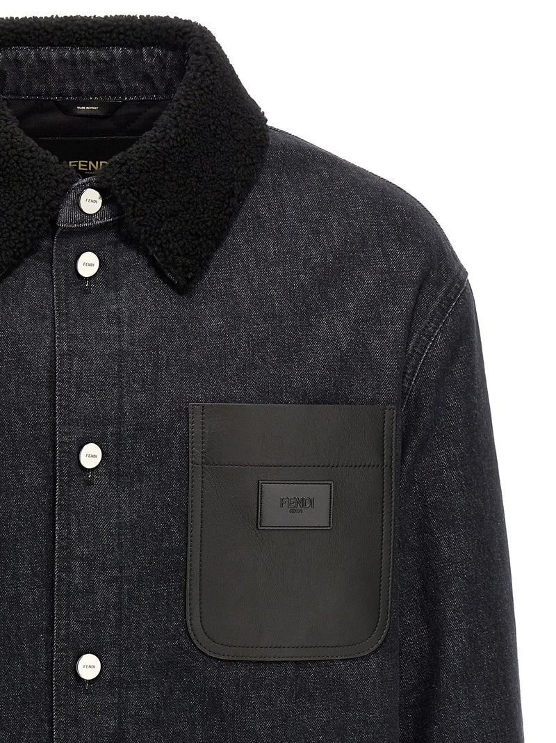 Fendi Denim Jacket | Urbalenti™ NYC
