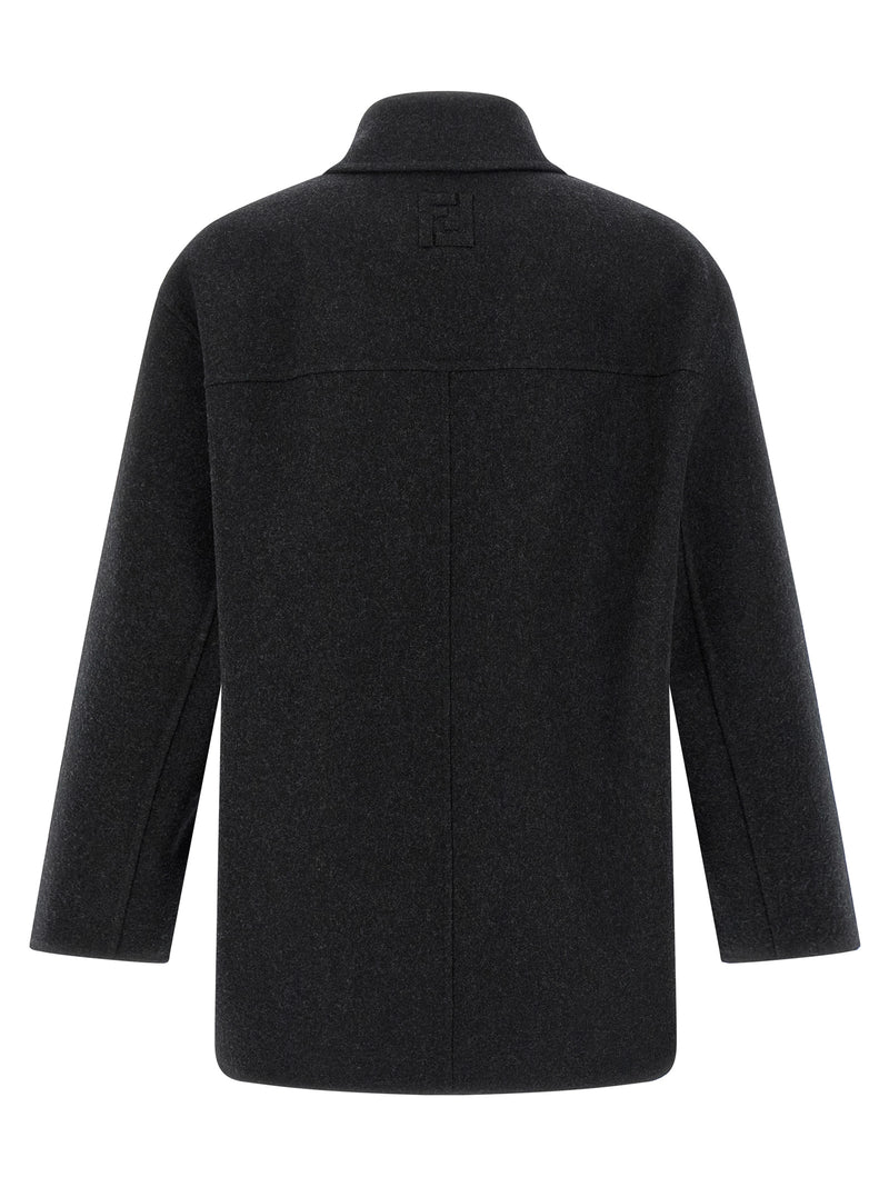 Fendi Fendi Felt Wool Coat