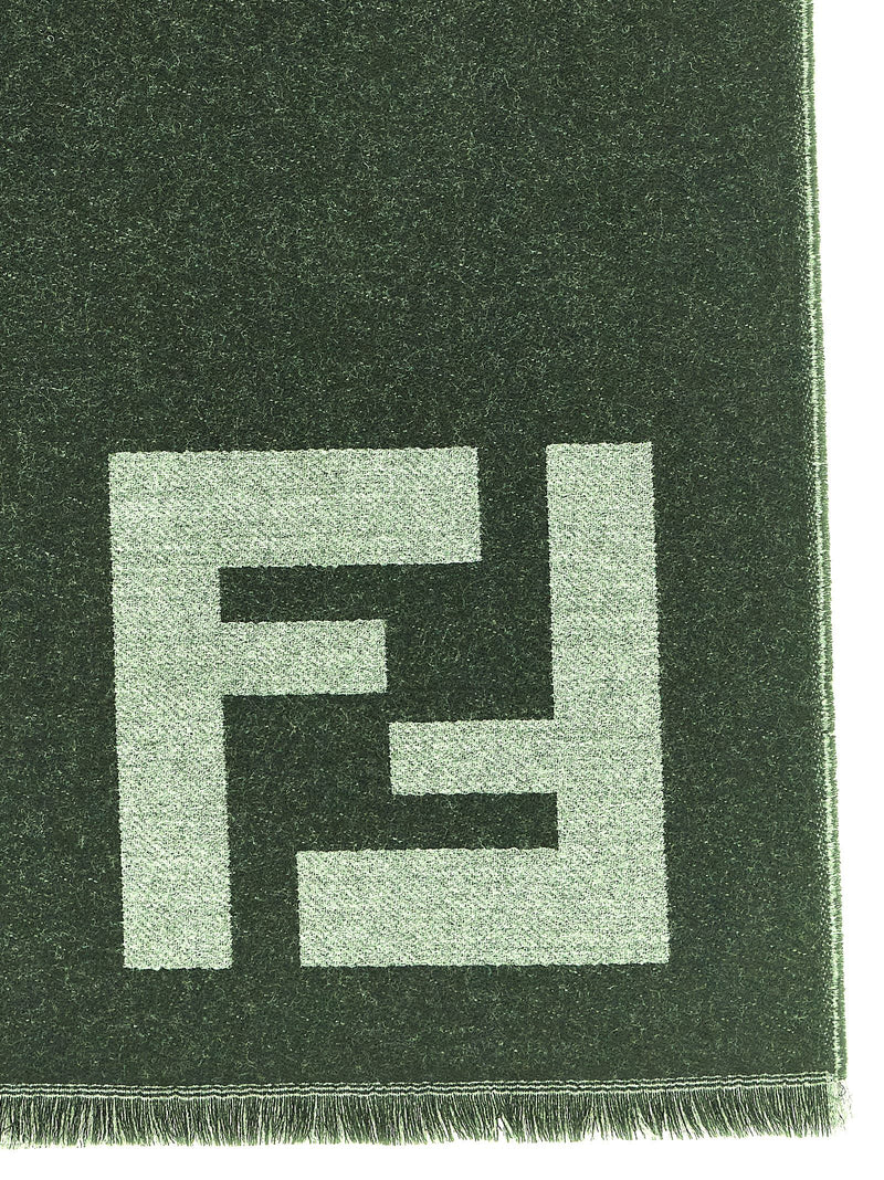 Fendi Fendi Ff Macro Scarf