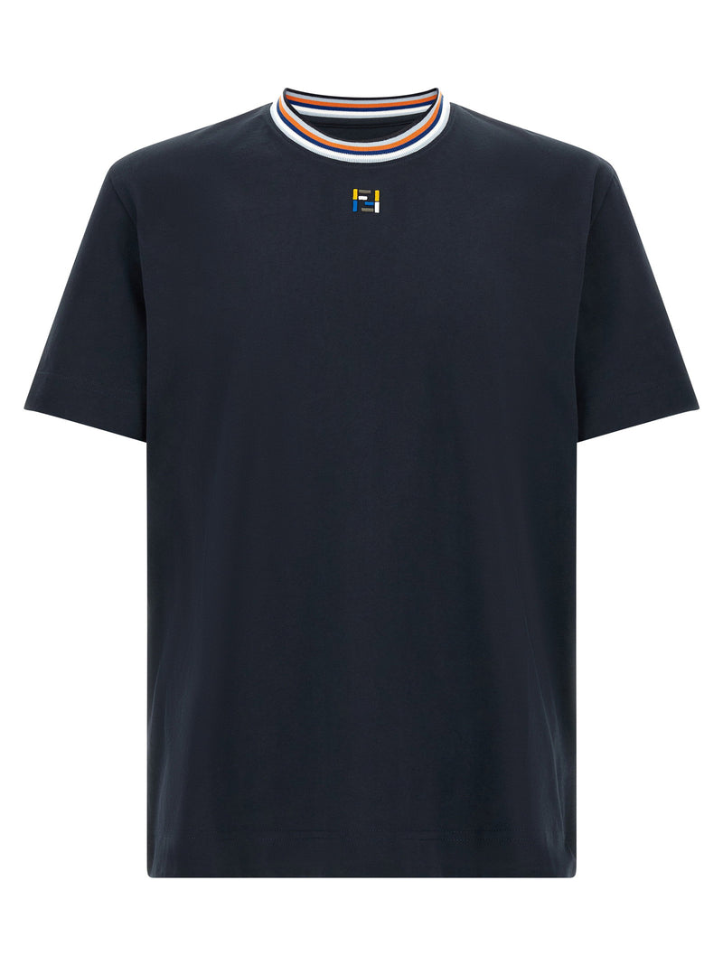 Fendi Fendi Ff Stitching T-shirt