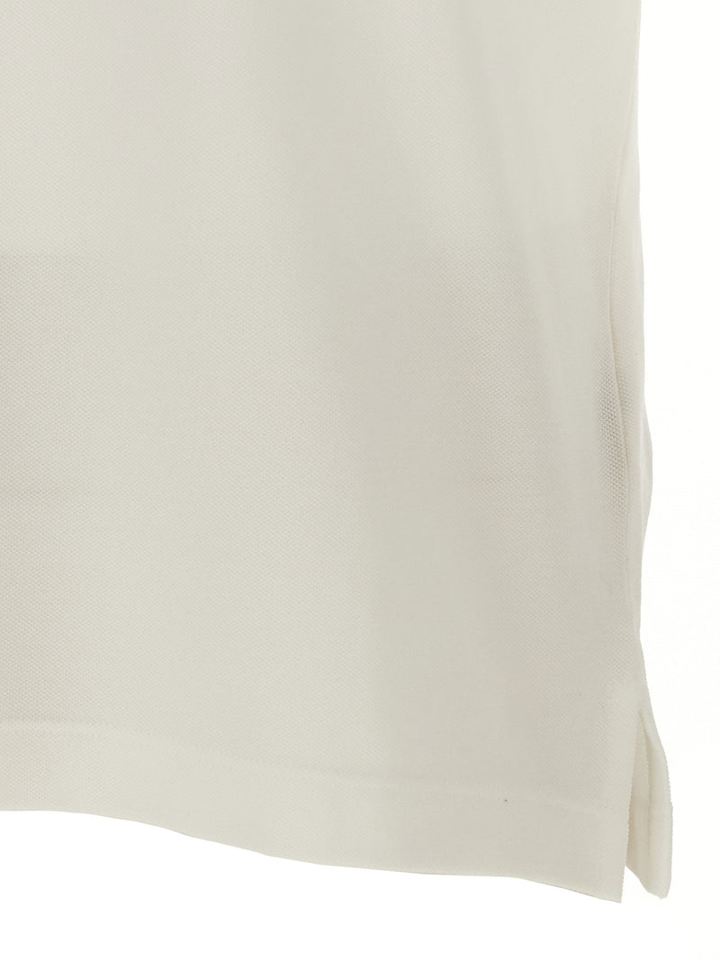 Fendi Fendi Ff Metallic Logo Polo Shirt