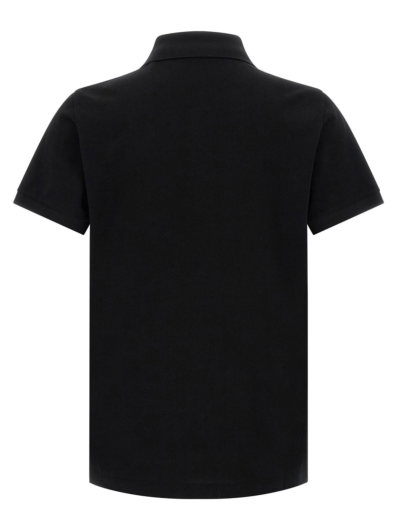 Fendi Fendi Ff Metallic Logo Polo Shirt