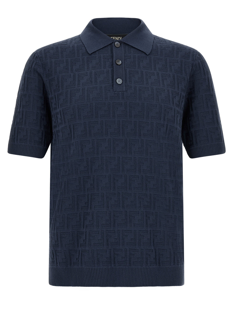 Fendi Fendi Ff Cotton Polo Shirt