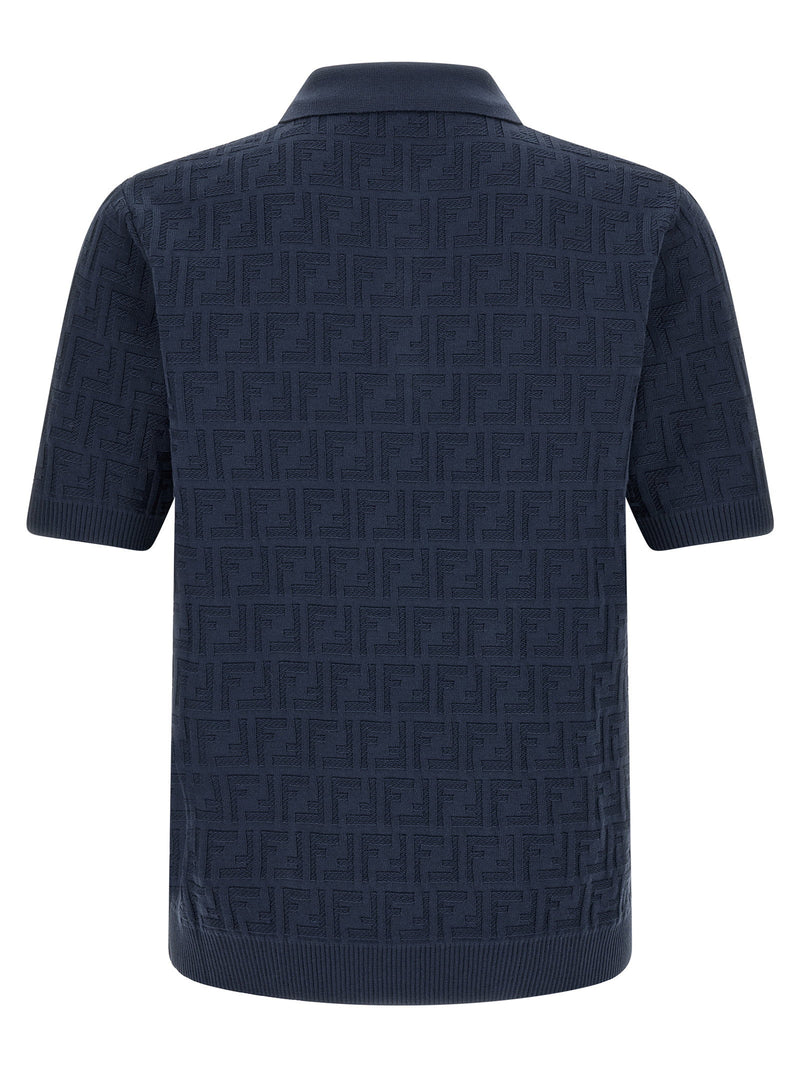 Fendi Fendi Ff Cotton Polo Shirt