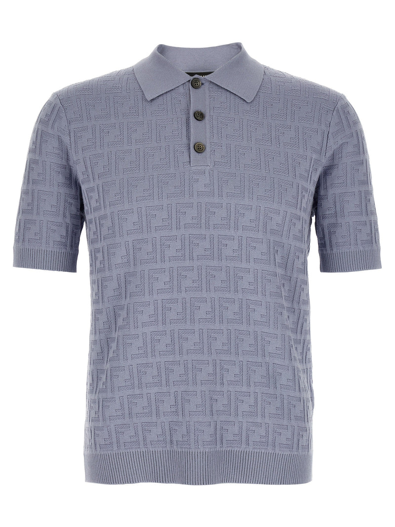 Fendi Ff Cotton Polo Shirt | Urbalenti™ NYC