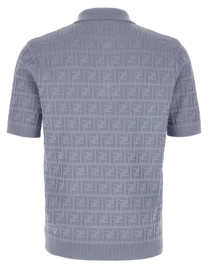 Fendi Ff Cotton Polo Shirt | Urbalenti™ NYC