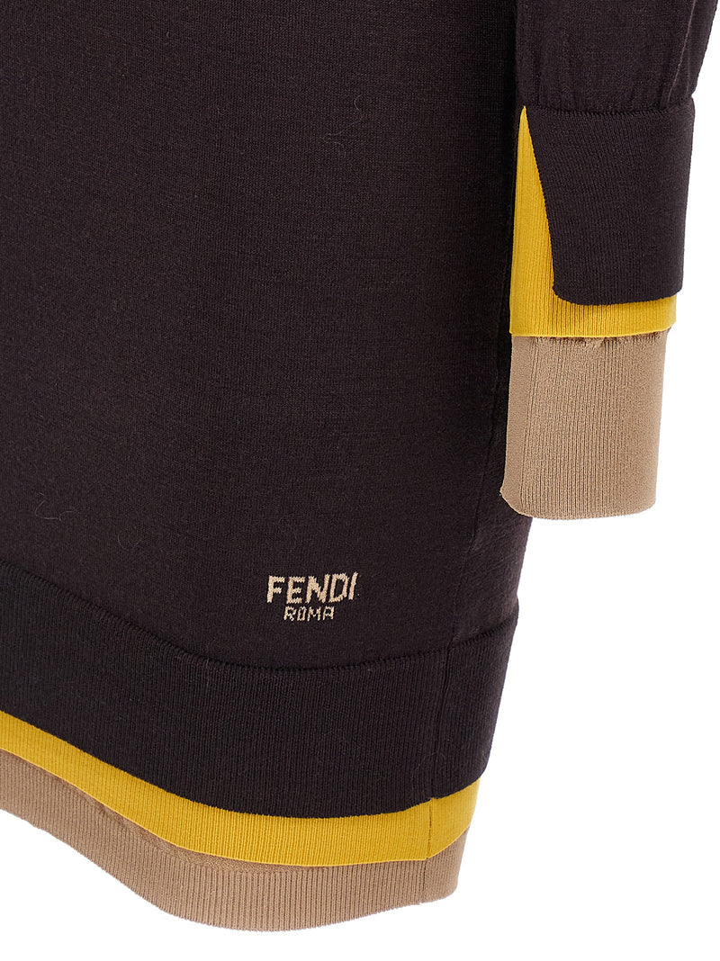 Fendi Layering Dress | Urbalenti™ NYC