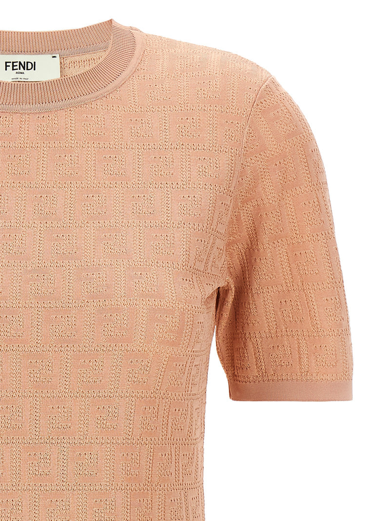 Fendi Ff Cotton Dress | Urbalenti™ NYC
