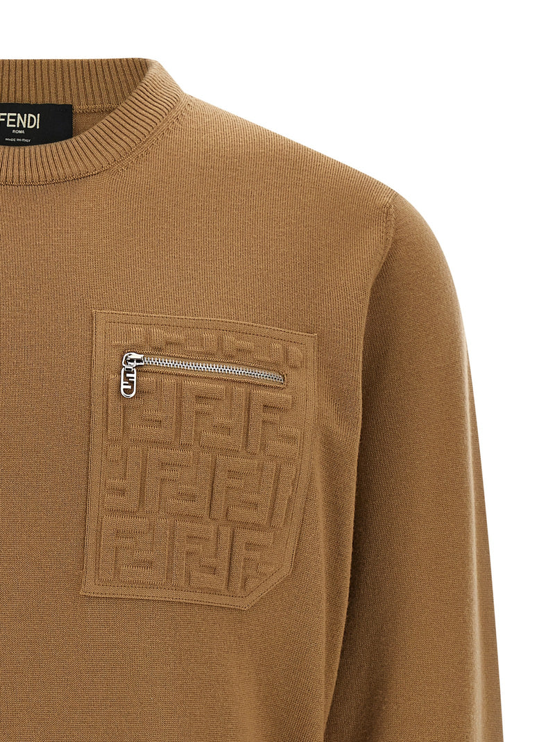 Fendi Ff Pocket Sweater Variant 2 | Urbalenti™ NYC